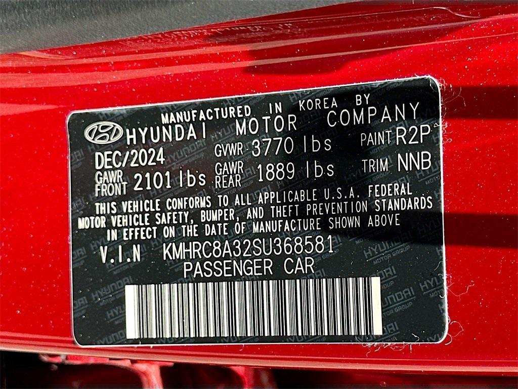 new 2025 Hyundai Venue car, priced at $22,045