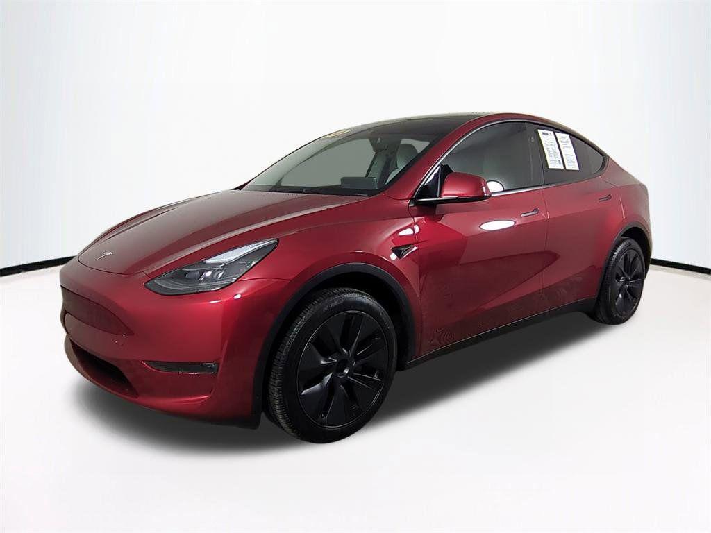 used 2025 Tesla Model Y car, priced at $39,802