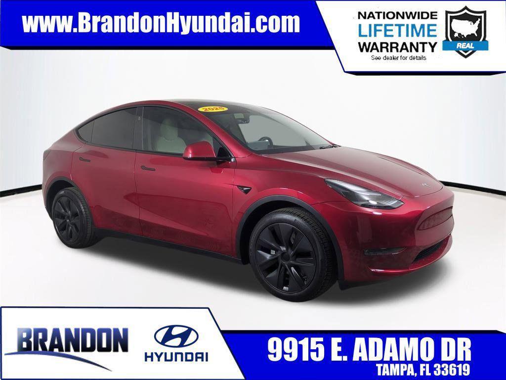 used 2025 Tesla Model Y car, priced at $39,802