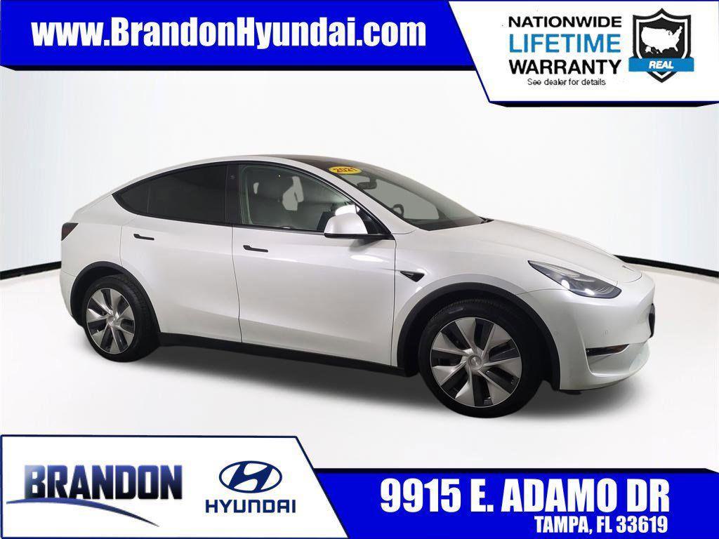 used 2021 Tesla Model Y car, priced at $23,980