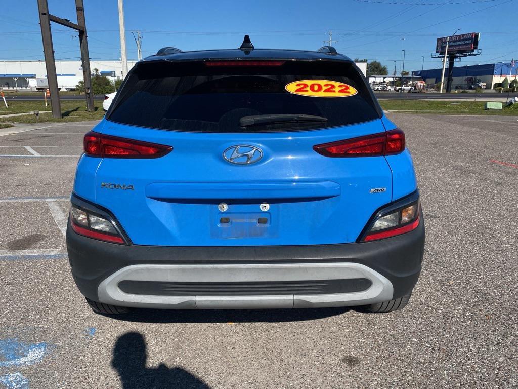 used 2022 Hyundai Kona car, priced at $15,234