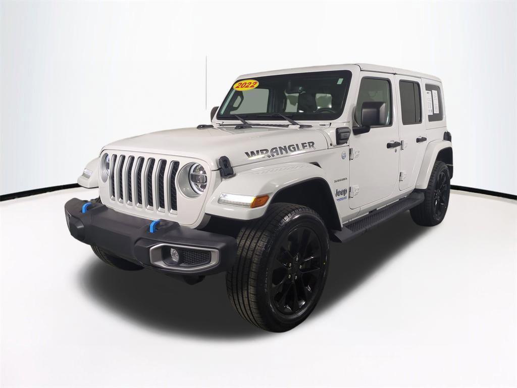 used 2022 Jeep Wrangler Unlimited 4xe car, priced at $27,641