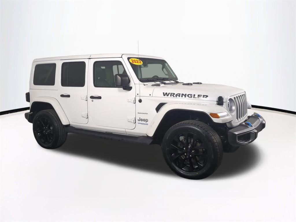 used 2022 Jeep Wrangler Unlimited 4xe car, priced at $27,641