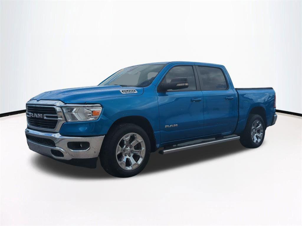 used 2021 Ram 1500 car, priced at $25,737
