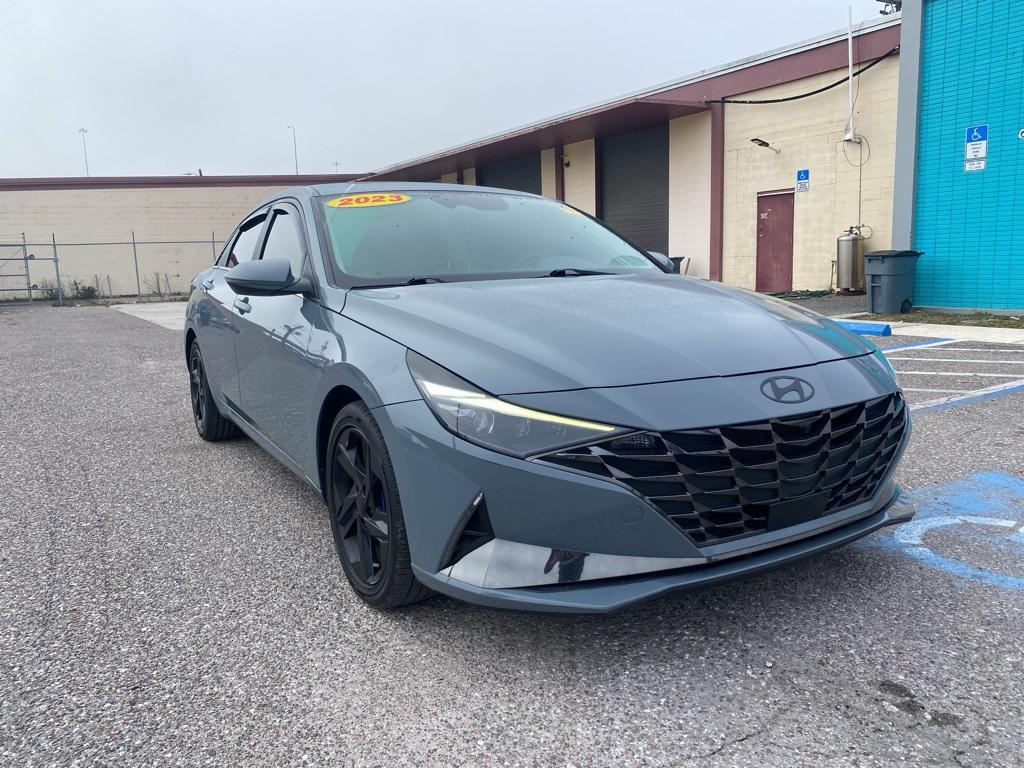 used 2023 Hyundai ELANTRA HEV car, priced at $19,229