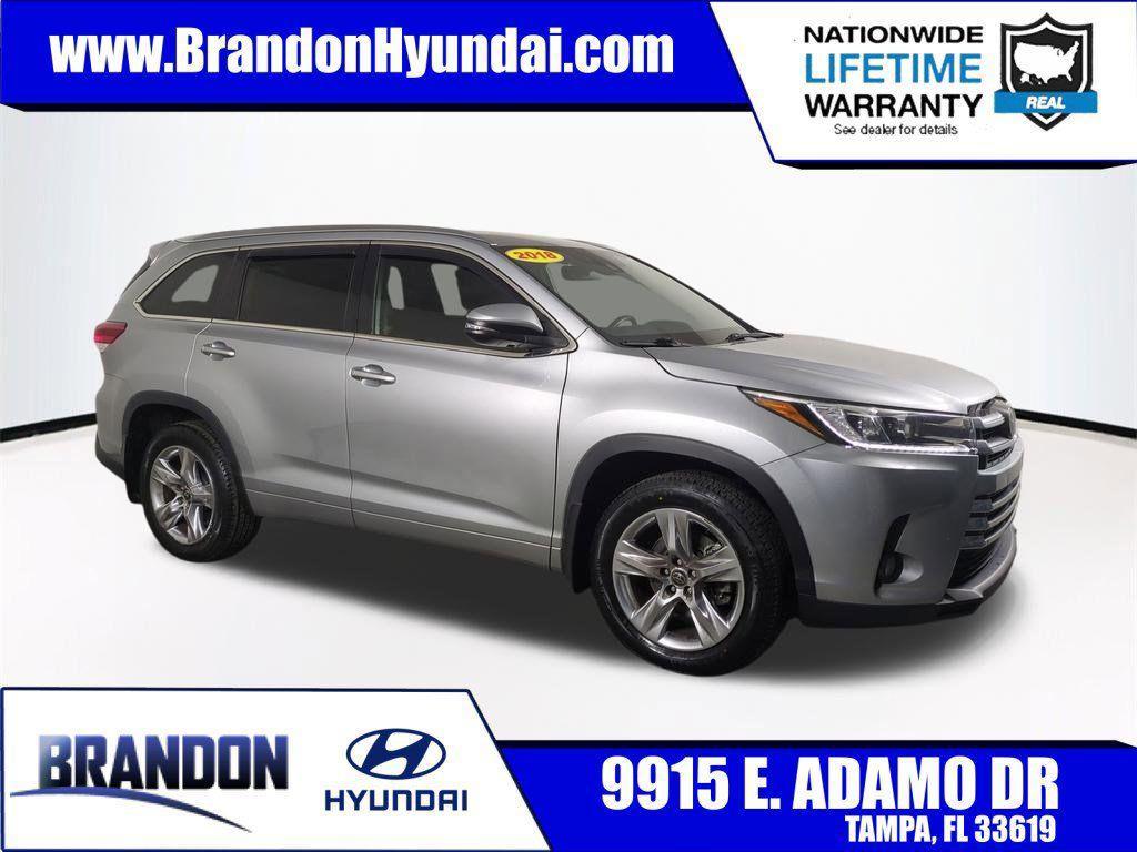 used 2018 Toyota Highlander car, priced at $19,708
