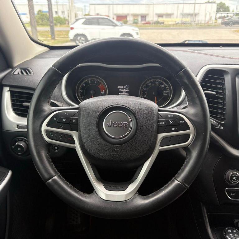 used 2017 Jeep Cherokee car, priced at $14,521