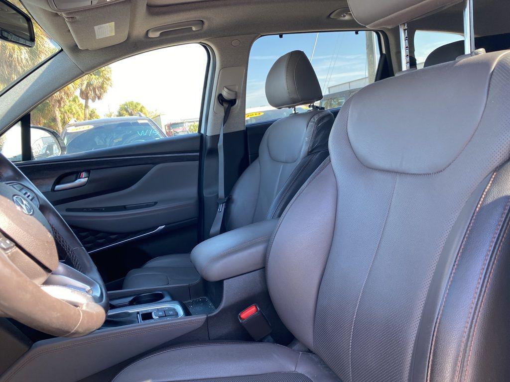 used 2019 Hyundai Santa Fe car, priced at $18,291