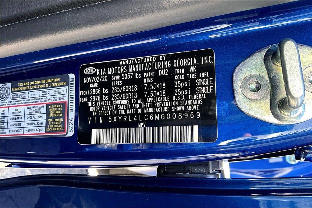 used 2021 Kia Sorento car, priced at $22,760