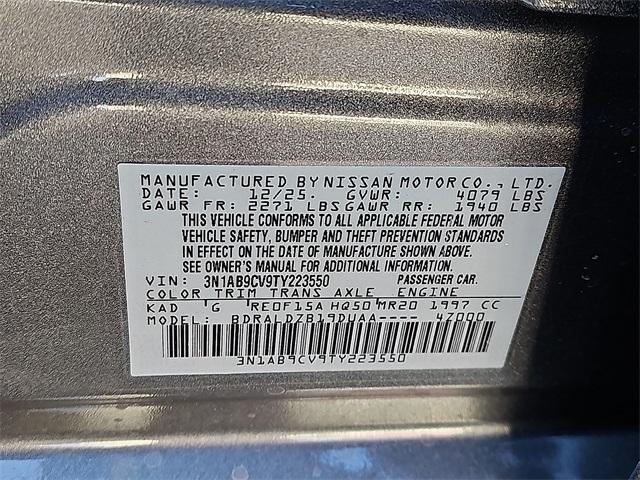 new 2026 Nissan Sentra car, priced at $24,058