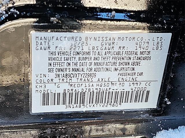 new 2026 Nissan Sentra car, priced at $25,635