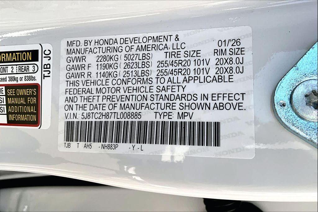 new 2026 Acura RDX car, priced at $56,900