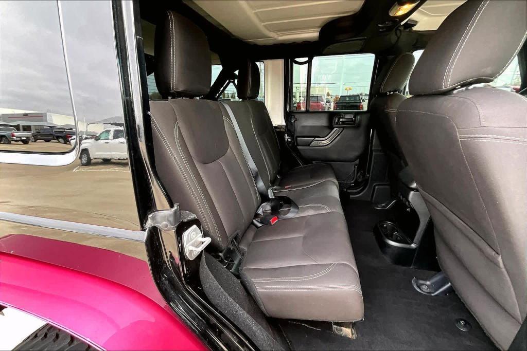 used 2018 Jeep Wrangler JK Unlimited car, priced at $24,998