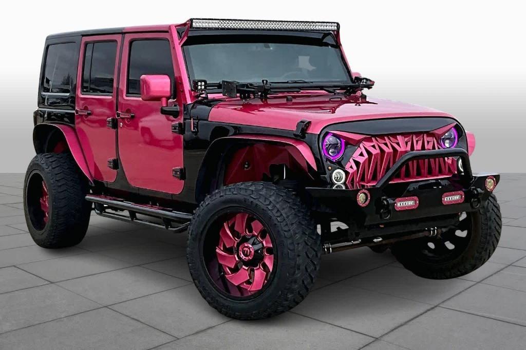 used 2018 Jeep Wrangler JK Unlimited car, priced at $24,998