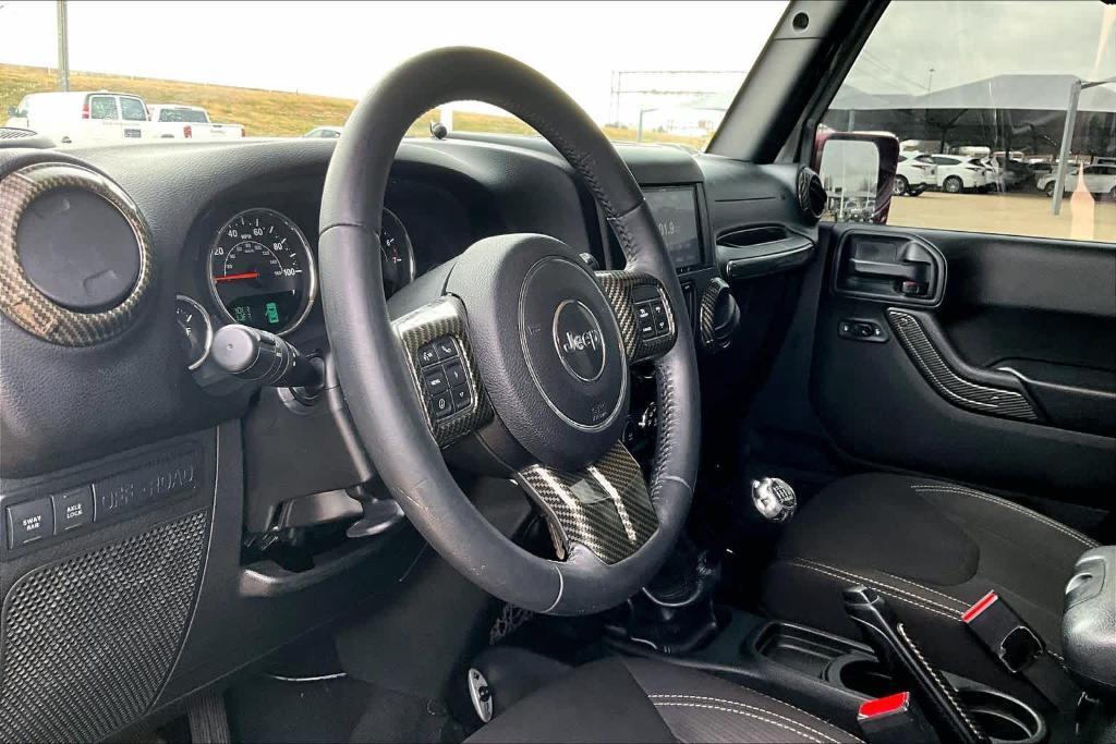 used 2018 Jeep Wrangler JK Unlimited car, priced at $24,998