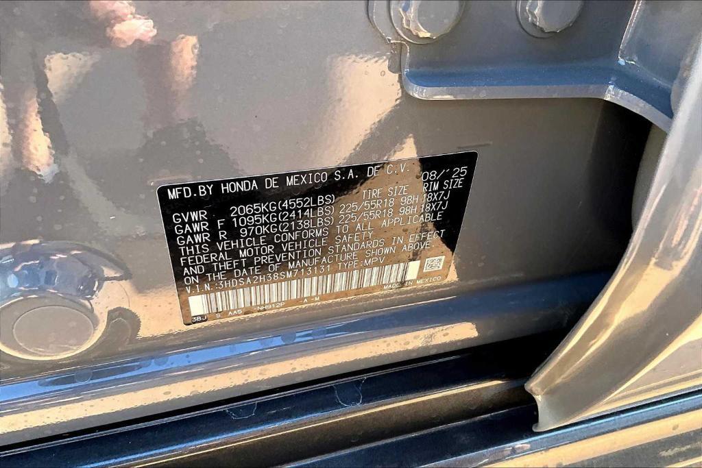 new 2025 Acura ADX car, priced at $38,950