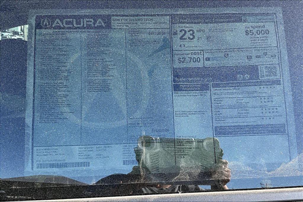 new 2026 Acura RDX car, priced at $49,050