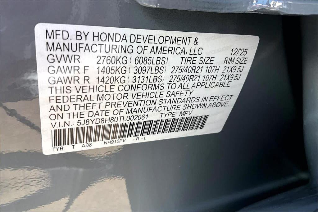 new 2026 Acura MDX car, priced at $77,800