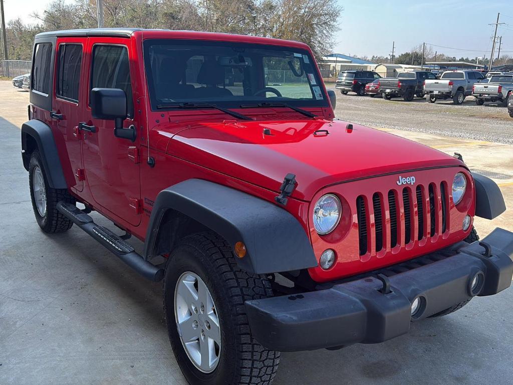 used 2017 Jeep Wrangler Unlimited car, priced at $22,998