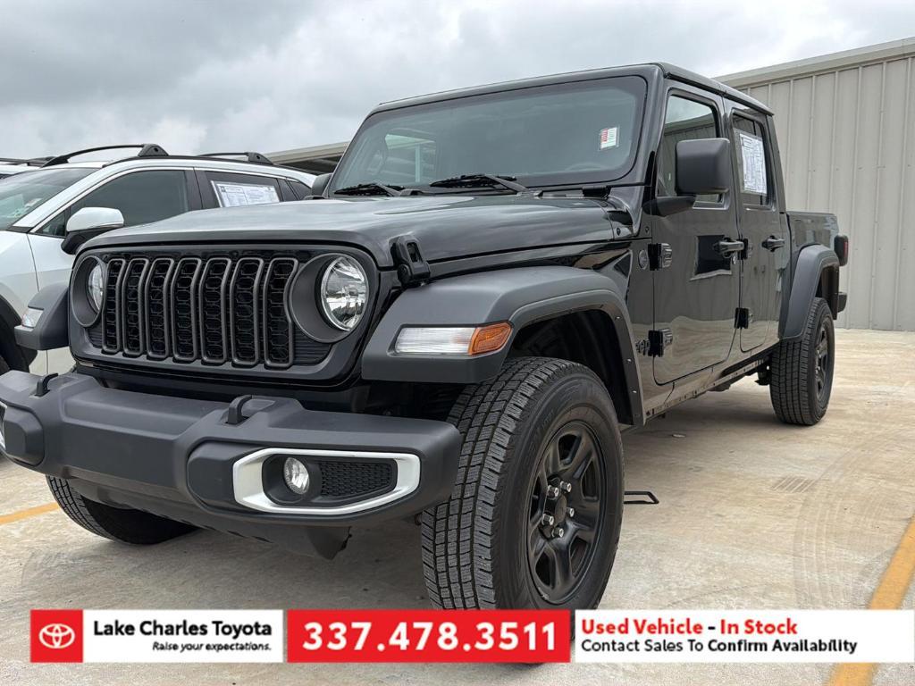 used 2024 Jeep Gladiator car, priced at $36,589