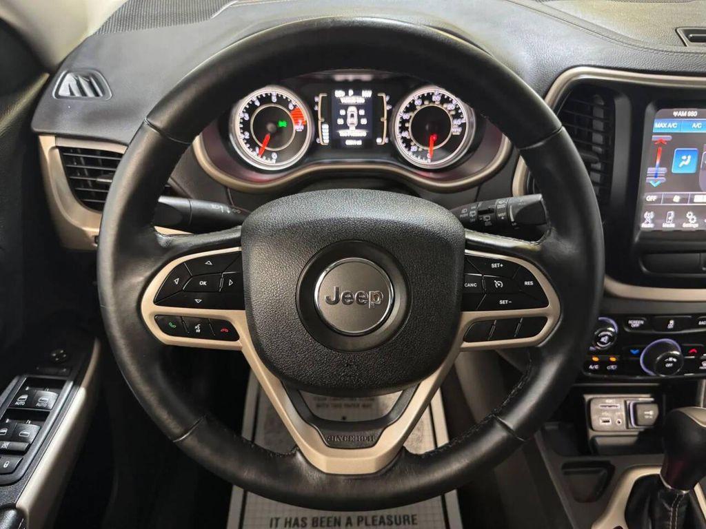 used 2017 Jeep Cherokee car, priced at $11,990