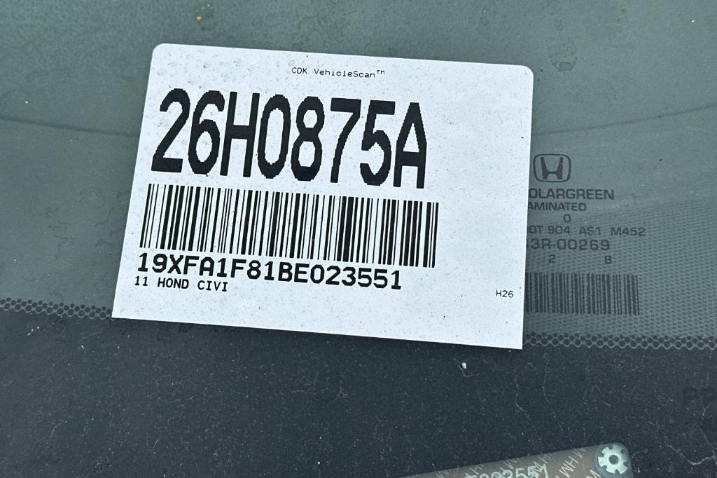 used 2011 Honda Civic car, priced at $9,394