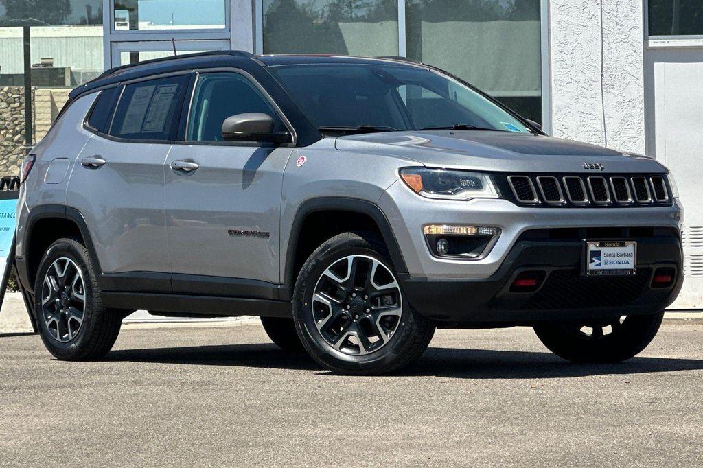 used 2019 Jeep Compass car, priced at $18,080