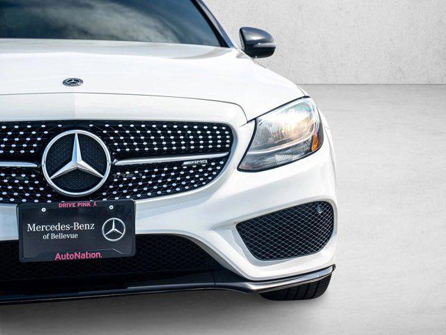 used 2018 Mercedes-Benz AMG C 43 car, priced at $27,943