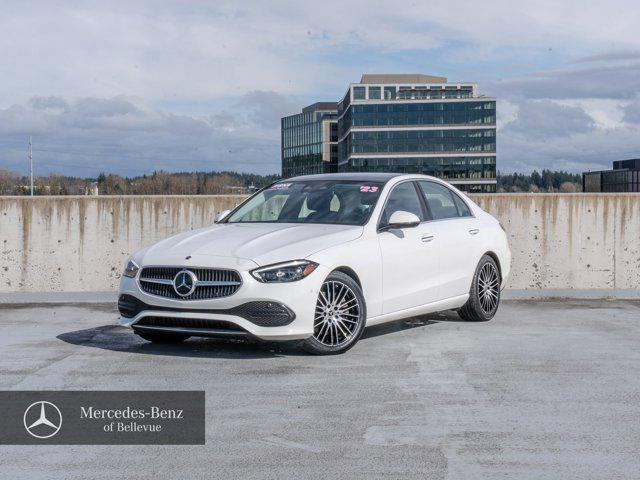 used 2023 Mercedes-Benz C-Class car, priced at $38,999