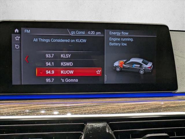 used 2019 BMW 530e car, priced at $20,825