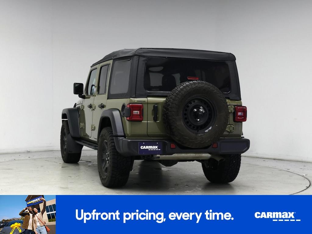 used 2025 Jeep Wrangler car, priced at $36,998