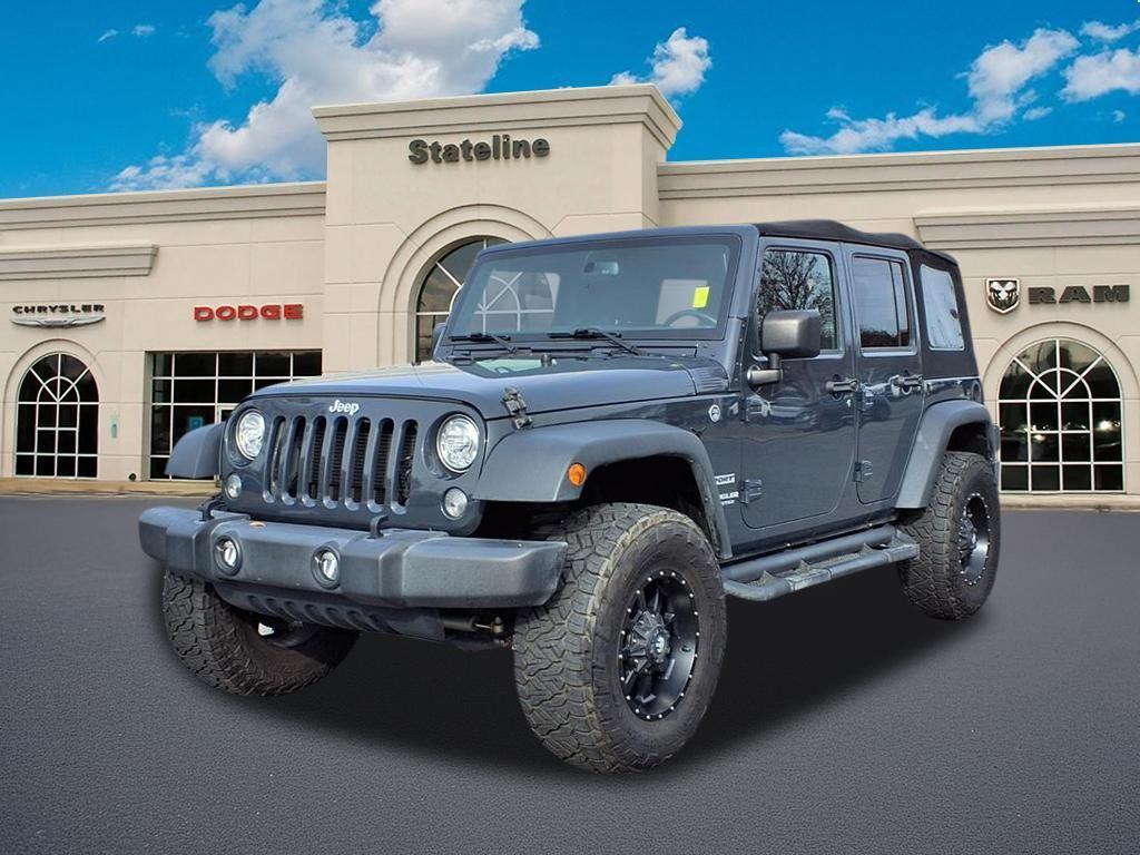 used 2017 Jeep Wrangler Unlimited car, priced at $21,795