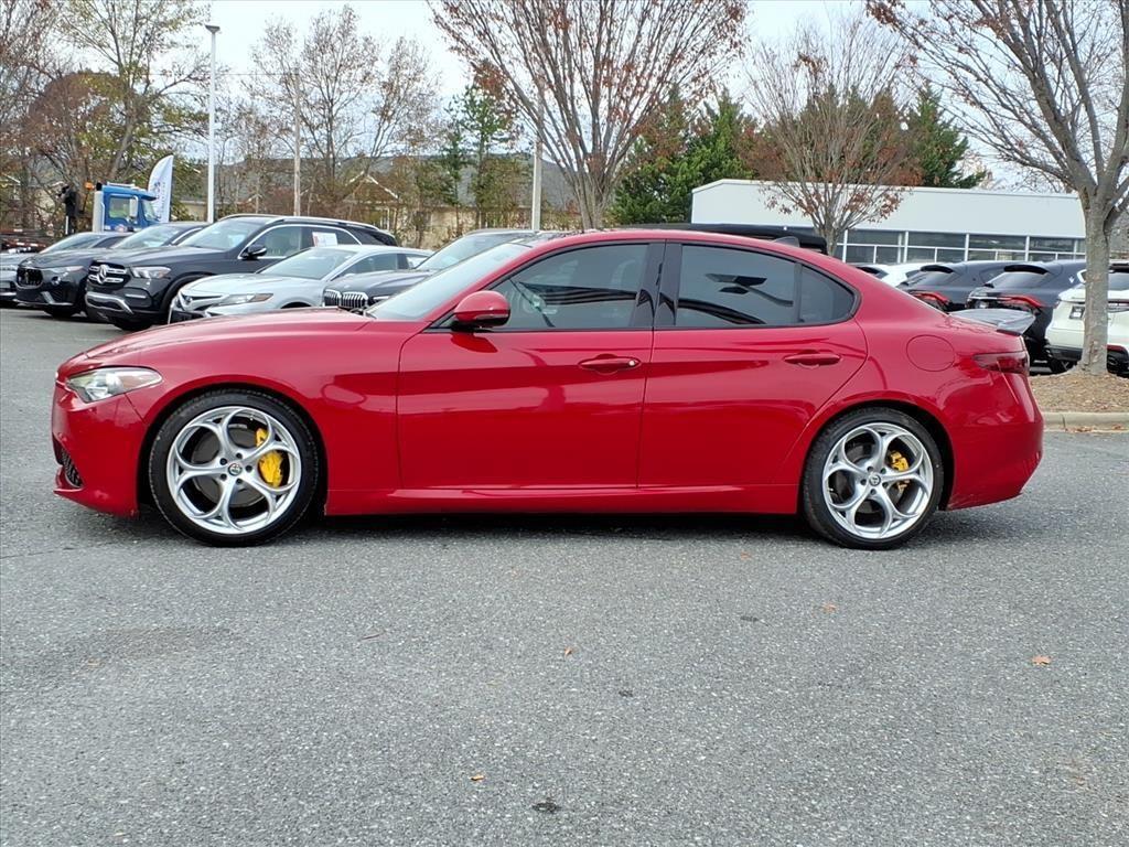used 2021 Alfa Romeo Giulia car, priced at $22,697