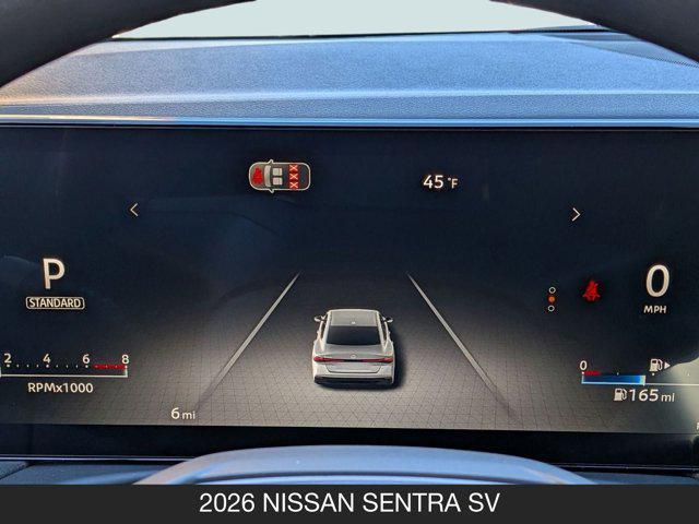 new 2026 Nissan Sentra car, priced at $25,605