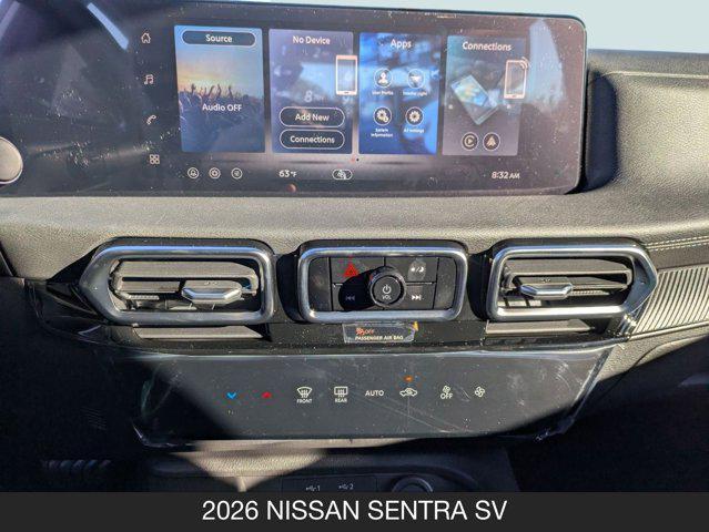 new 2026 Nissan Sentra car, priced at $25,275