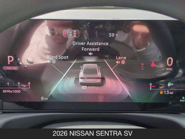 new 2026 Nissan Sentra car, priced at $25,605