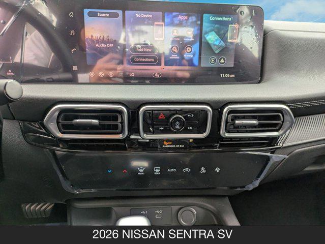 new 2026 Nissan Sentra car, priced at $25,275