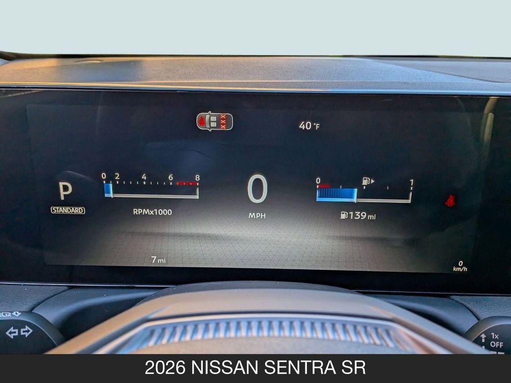 new 2026 Nissan Sentra car, priced at $25,047