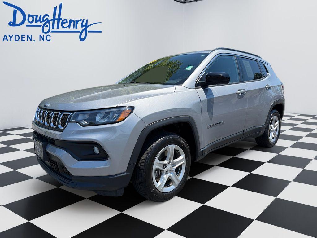 used 2024 Jeep Compass car, priced at $19,998