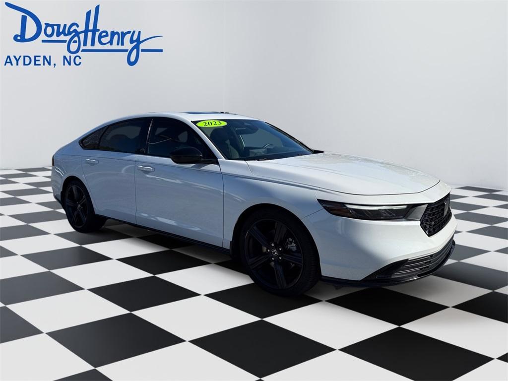used 2023 Honda Accord Hybrid car, priced at $26,394