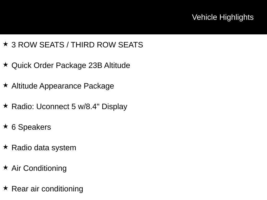 used 2024 Jeep Grand Cherokee L car, priced at $26,500