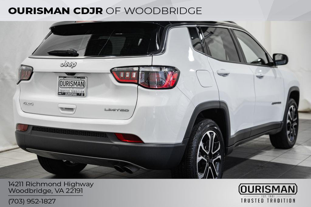 used 2022 Jeep Compass car, priced at $22,500