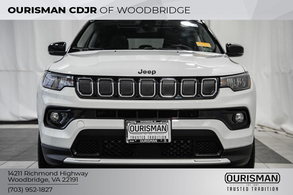 used 2022 Jeep Compass car, priced at $22,500