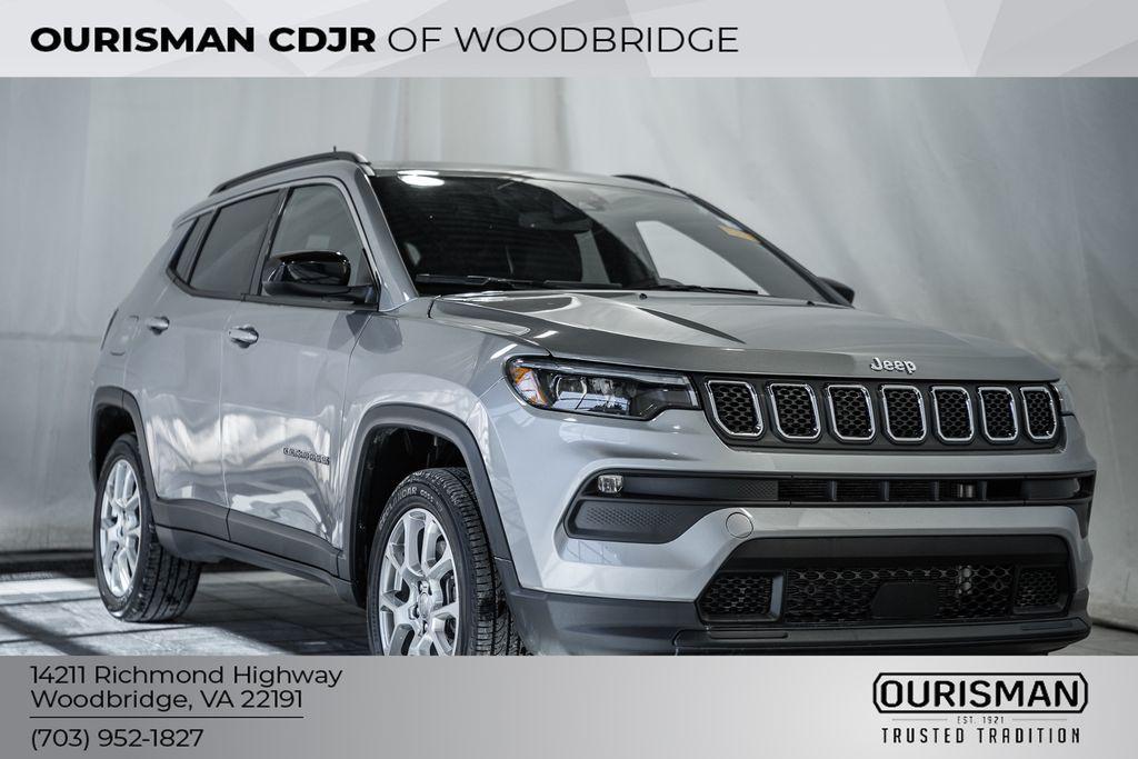 used 2023 Jeep Compass car, priced at $21,500