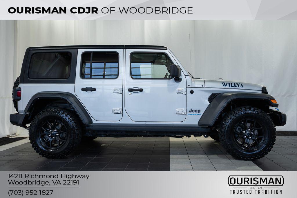 used 2023 Jeep Wrangler 4xe car, priced at $28,000