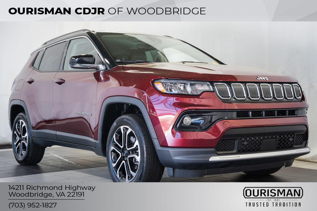used 2022 Jeep Compass car, priced at $20,000