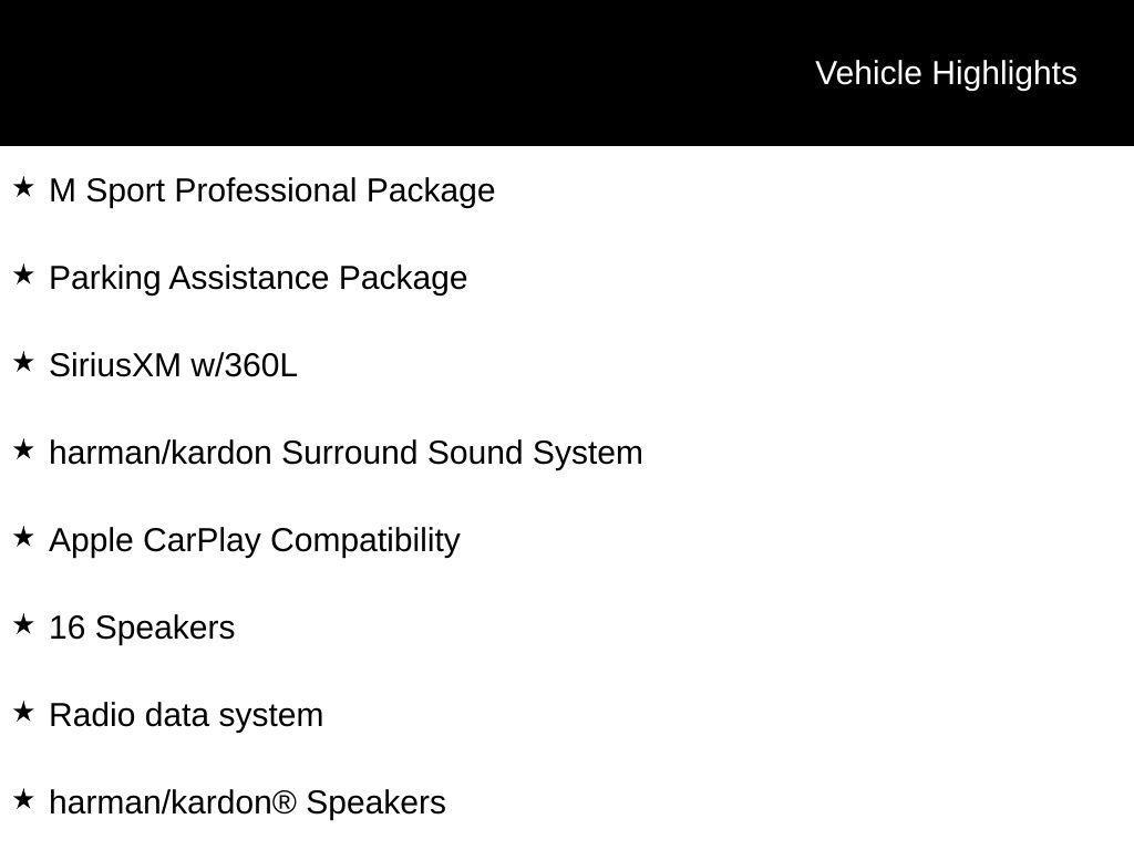 used 2024 BMW X5 car, priced at $58,500