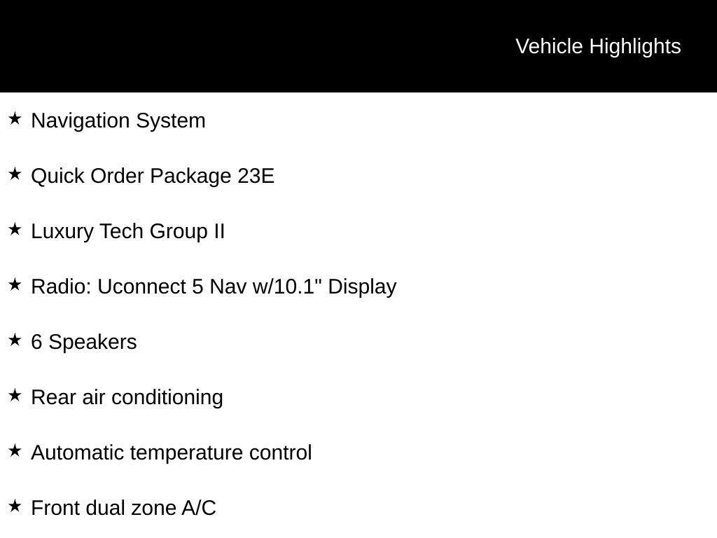 used 2024 Jeep Grand Cherokee L car, priced at $31,500