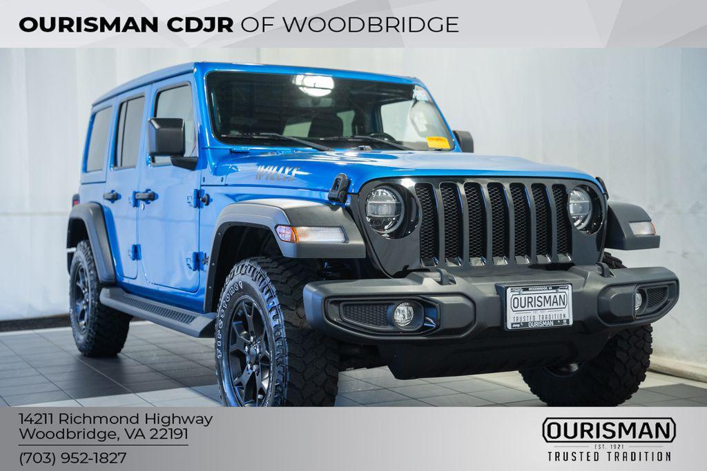 used 2022 Jeep Wrangler car, priced at $30,499