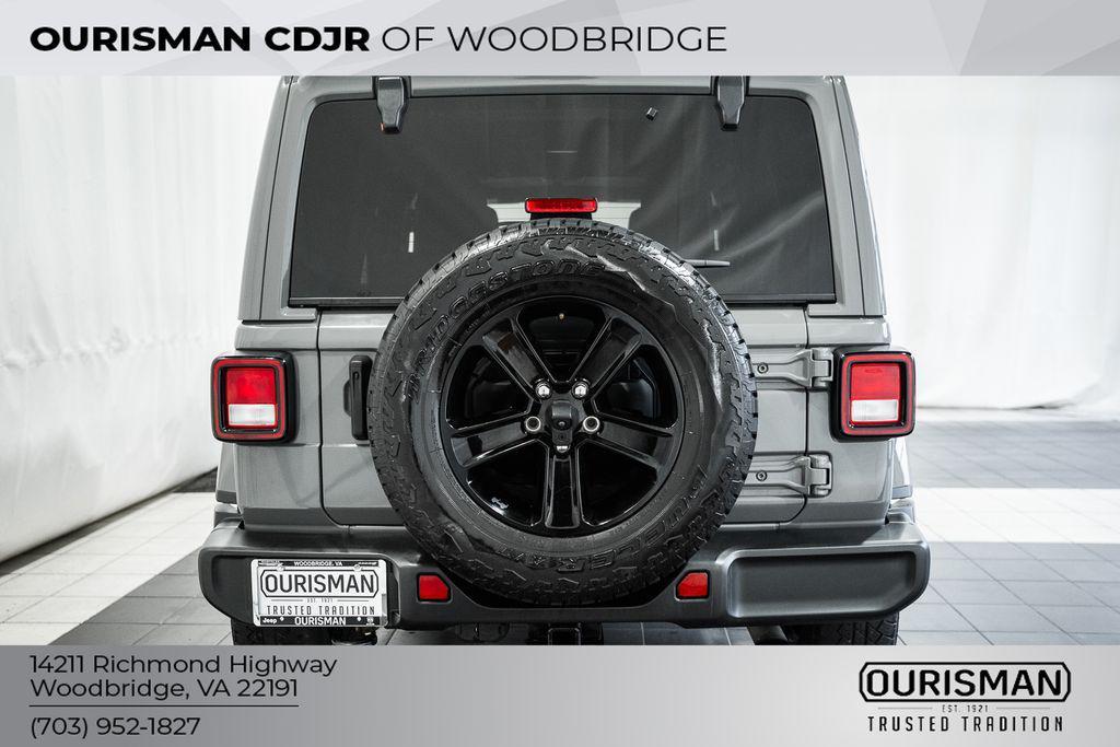 used 2021 Jeep Wrangler Unlimited car, priced at $29,500